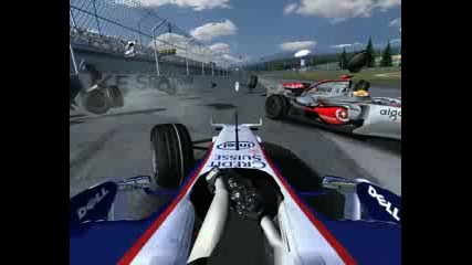 F1 Rfactor - голямо меле