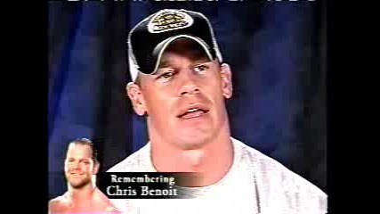 John Cena - In Memory Of Chris Benoit