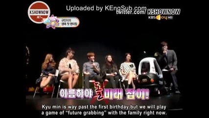[eng subs] Hello Baby S4 ( Sistar and Leeteuk ) - Episode 12 - End