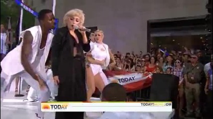 Lady Gaga Alejandro Live on The Today Show 