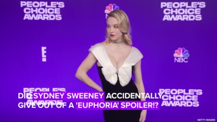 Did Sydney Sweeney just give out a major 'Euphoria' spoiler?!