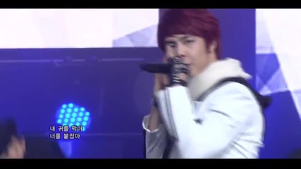 F.i.x - Please Don't Say @ Inkigayo (08.01.2012)