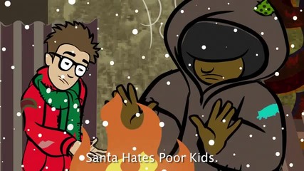 Santa Hates Poor Kids - (your Favorite Martian music video)