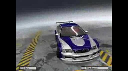 Bmw to ot Nfs most Wanted v Nfs Pro street