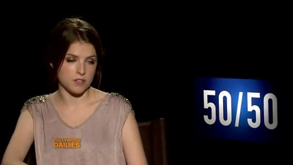Anna Kendrick on Playing a 24 Year Old Shrink in 50 50