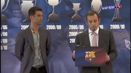 Fc Barcelona - Rafa Marquez Bids 