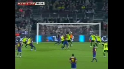 Барселона - Сарагоса 6:1 (25.10.2009)