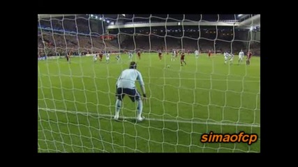 10.03 Cl Liverpool 2 - 0 Real Madrid Gerrard Goal (p) 28 Min.