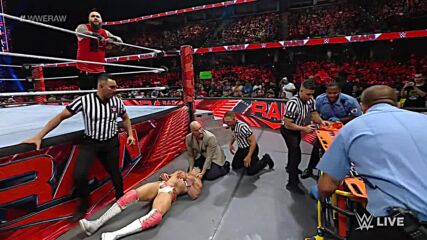 Kevin Owens obliterates Ezekiel with Apron Powerbomb: Raw, Aug. 8, 2022