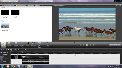 Как да заснемем видео с Camsatia Studio 7
