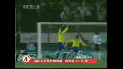 Топ 10 гола на Roberto Carlos