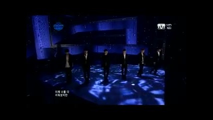 110519 M! Countdown - Beast - On Rainy Days (comeback Stage)