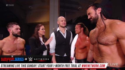 Finn Bálor is added to the Raw Men's Survivor Series Team: Raw, Nov. 12, 2018