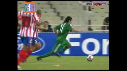 Panathinaikos - Atletico Madrid 2 - 3 (2 - 3,  19 8 2009)