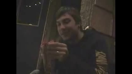 Frank Iero Eating Twizzlers