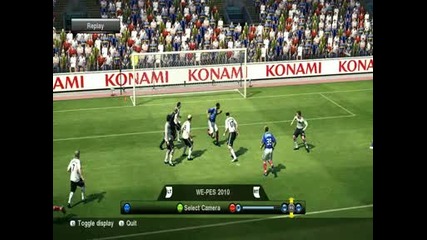 Pes 2010 Demo Гол Анри