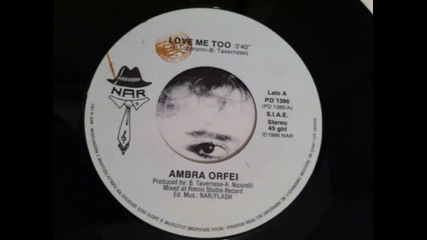 Ambra Orfei - Love Me Too- Rare Italo Disco 1986