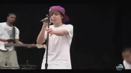 Exclusive Justin Bieber Rehearses