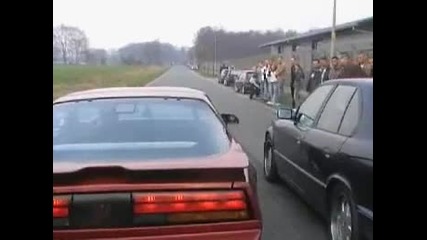 Trans Am vs. Bmw E34 540i 