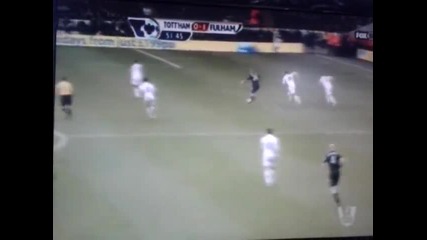 Димитър Бербатов с гол Tottenham vs Fulham 0-1 17.3.2013