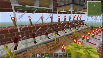 Minecraft - Как се прави напълно автоматична ферма за Диня ! #2