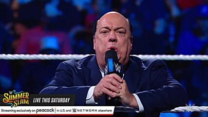 Brock Lesnar and Drew McIntyre lay waste to Theory during Heyman address: SmackDown, July 29, 2022