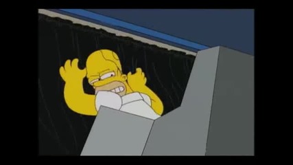 Homer Simpson Ссе опитва да гласува за Обама