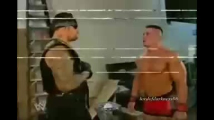 Undertaker backstage with John Cena Smackdown 
