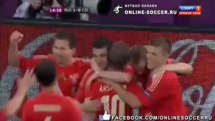 Русия : Чехия 1:0