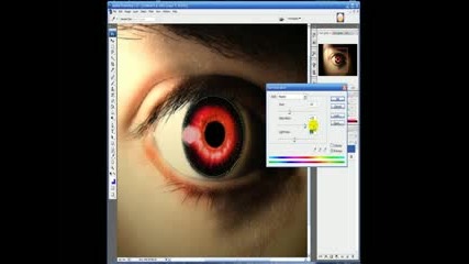 Как да сменим цвета на очите с Adobe Photoshop