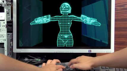 Част 2: Трон Момиче ( Tron Girl )