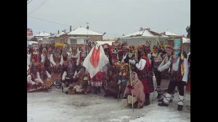 Кукери гр. Камено 2011 год.