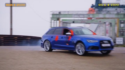 Пейнтбол игра с Audi Rs6 Avant !