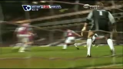 West Ham United vs. Manchester United (0 - 1 Giggs)