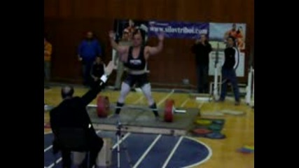 Joro Manavski - 335kg neuspeshen