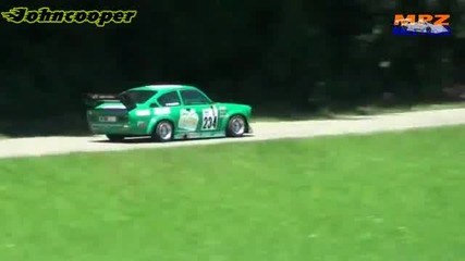 Opel Kadett C Gte hill climb rally