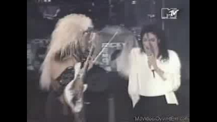 Michael Jackson And Slash - Black Or White 
