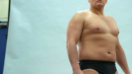The imposing WALTER stands for photos before his debut match: WWE.com Exclusive, Jan. 30, 2019
