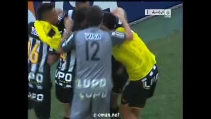 Сантош 2 - 1 Сао Пауло гол на Робиньо 