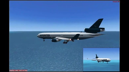 Microsoft Flight Simulator X - Md11 - My game play 