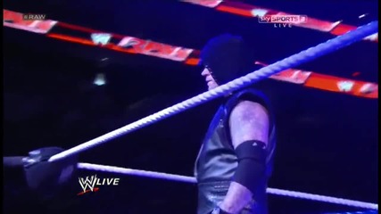 Cm Punk taunts The Undertaker with Paul Bearer s urn Raw March 18 2013