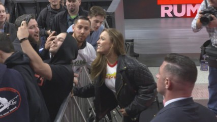 Ronda Rousey returns to ringside after Royal Rumble 2018 goes off the air: WWE.com Exclusive, Jan. 28, 2018
