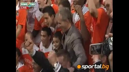 Литекс - шампион на България 09.05.2010