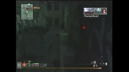 Modern Warfare 2 Search and Destroy Skidrow Knife Only (gameplay)