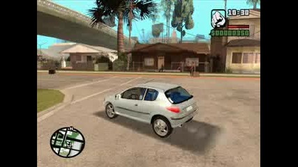 Peugeot 206 Gta San Andreas