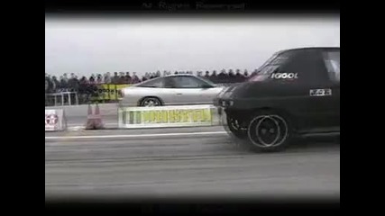 Drag Racing at Bozhurishte Track 2007 Part 2