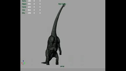 Lost World Returns - Brachiosaurs Anim Set