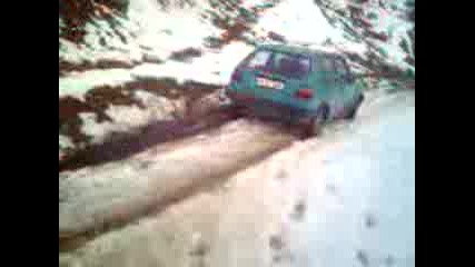 wv golf 2 off road snow 