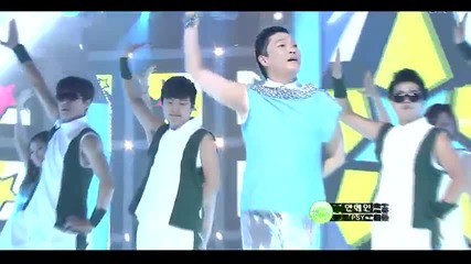 Psy & 2pm - Special Stage ~ Inkigayo (17.07.11)