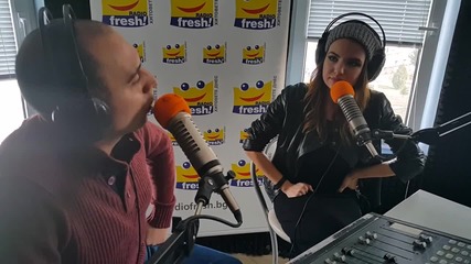 Nevena - Fresh следобед с Тео - Radio Fresh 24.02.2015 (Part 1)